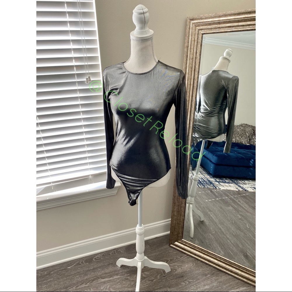 Metallic bodysuit